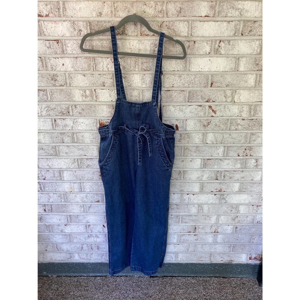 Rue 21 Dark Wash Denim Overalls Size small